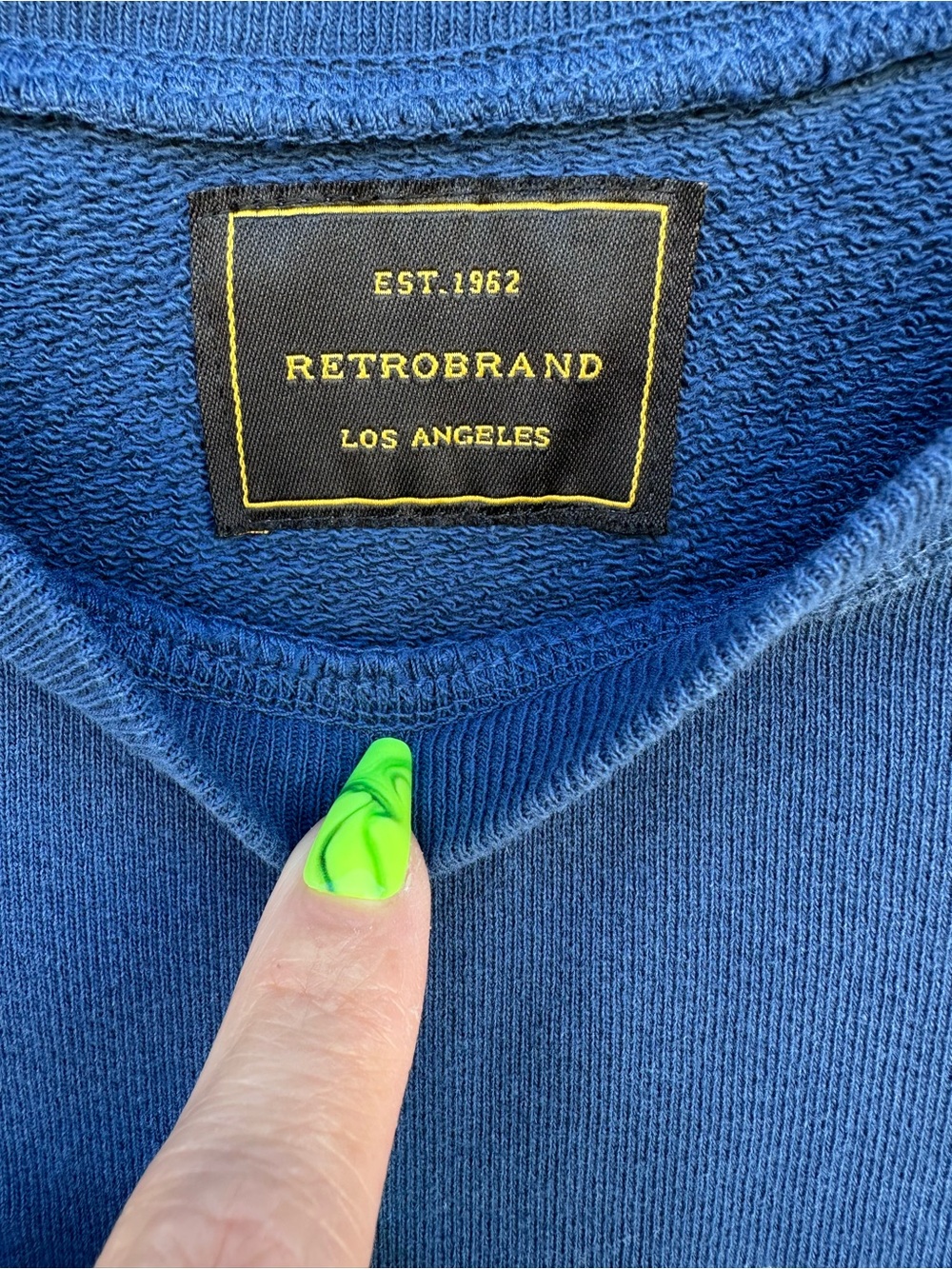 NEW FREE PEOPLE RETRO SPORT SWEATSHIRT SIZE XS RETROBRAND!! - Picture 6 of 6
